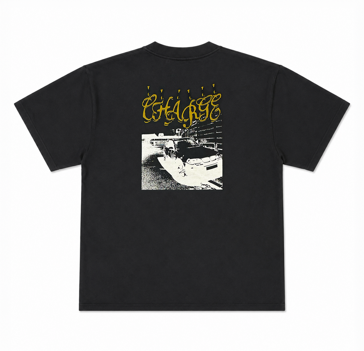 Beemer T - Faded Black