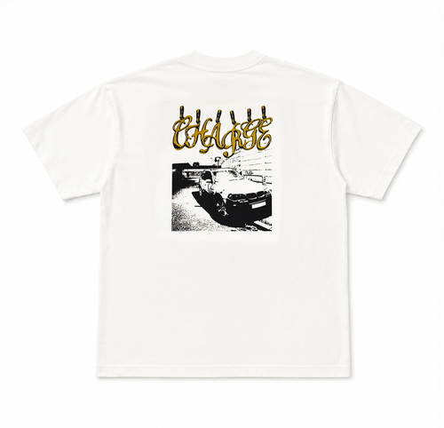 Beemer T in faded White