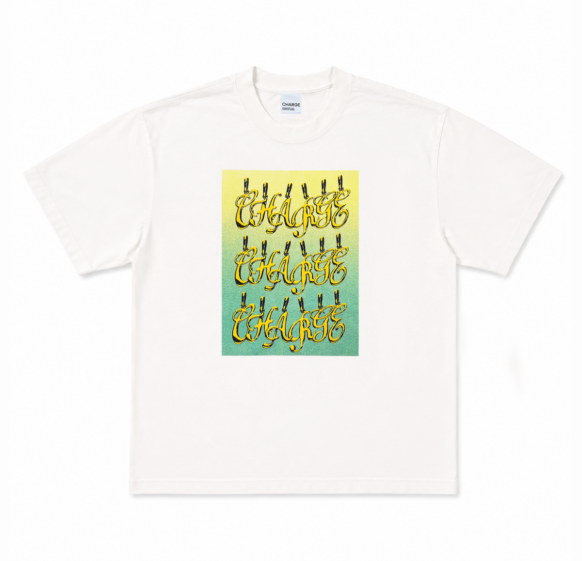 Brazil T - Faded White
