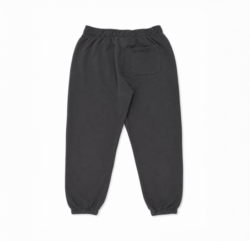 Script Joggers in faded Black