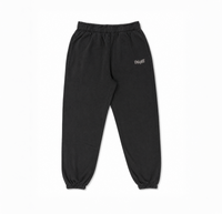 Script Joggers - Faded Black