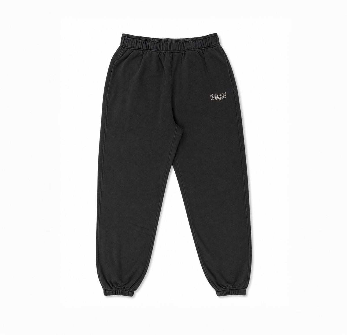 Script Joggers - Faded Black