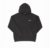 Charge Script Hoodie - Faded Black