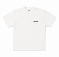 Halftone Logo T - Faded White