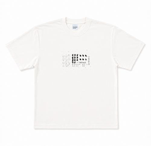 Mixer T in faded White