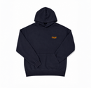 Charge Script Hoodie in Navy